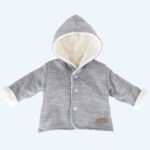 Abrigo Borreguito Ateas Gris