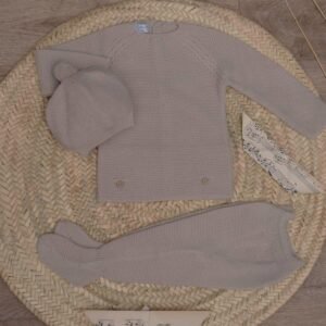 Conjunto punto de arroz piedra