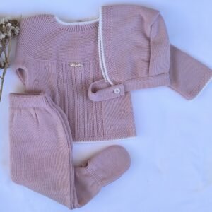 Conjunto Rosa Empolvado