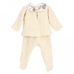 Conjunto polaina beige