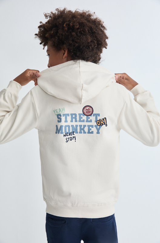 Sudadera Niño Crudo - Imagen 3